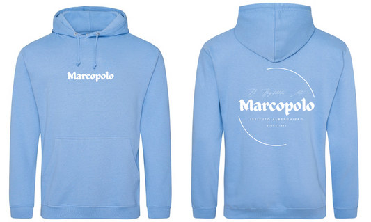 Hoodie Cornflower Blue Marco Polo