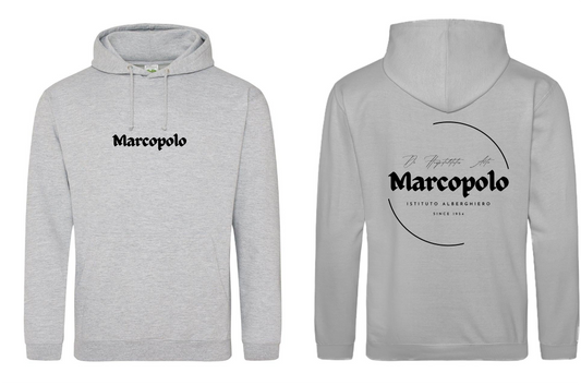 Hoodie Heater Grey Marco Polo