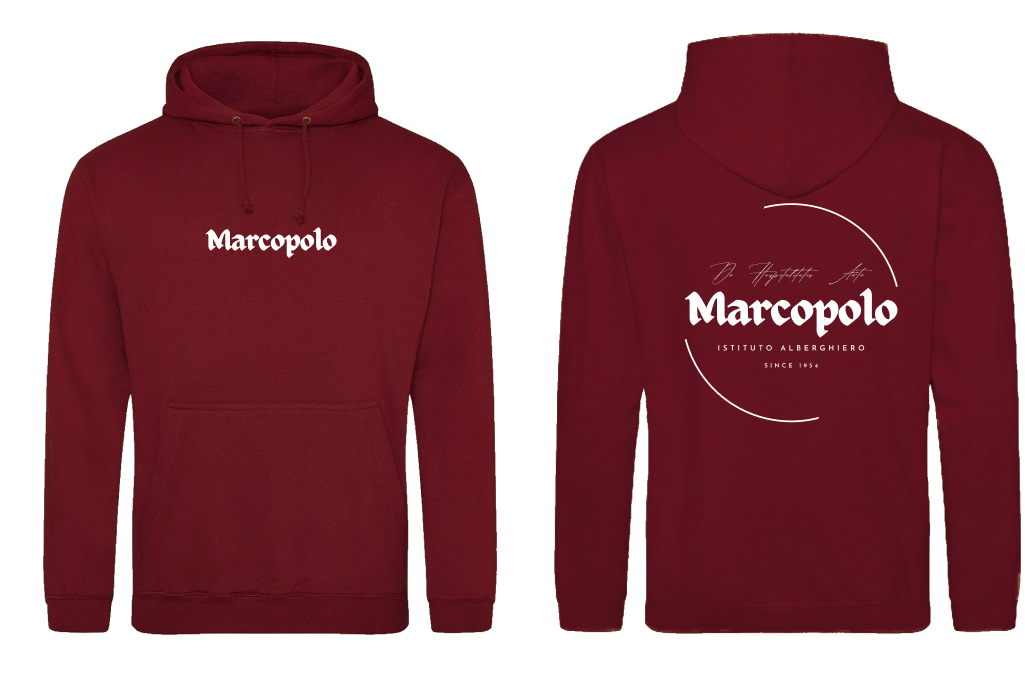 Hoodie Bordeaux Marco Polo